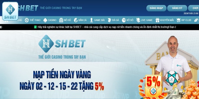 Hướng dẫn cách nạp và rút tiền SHBET cho cược thủ