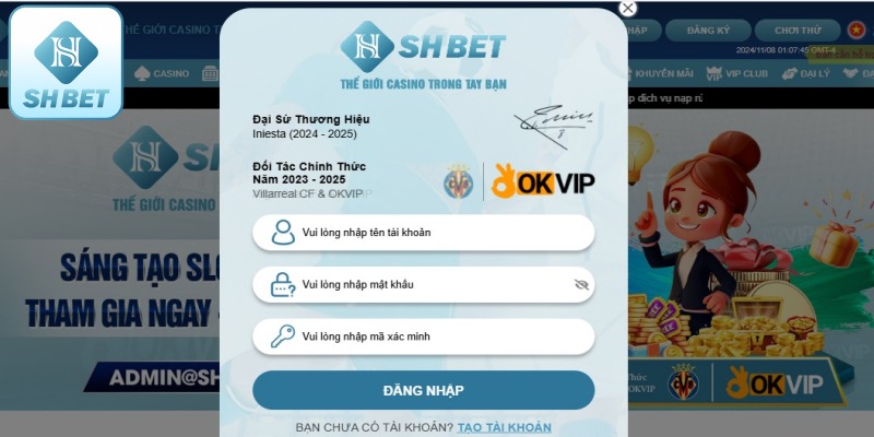 Hướng dẫn đăng nhập tài khoản SHBET trên các thiết bị điện tử