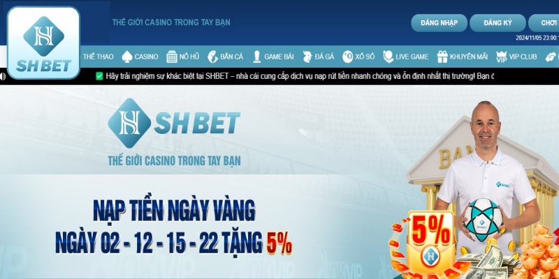 Ưu điểm vượt trội của SHBET trong mắt cược thủ