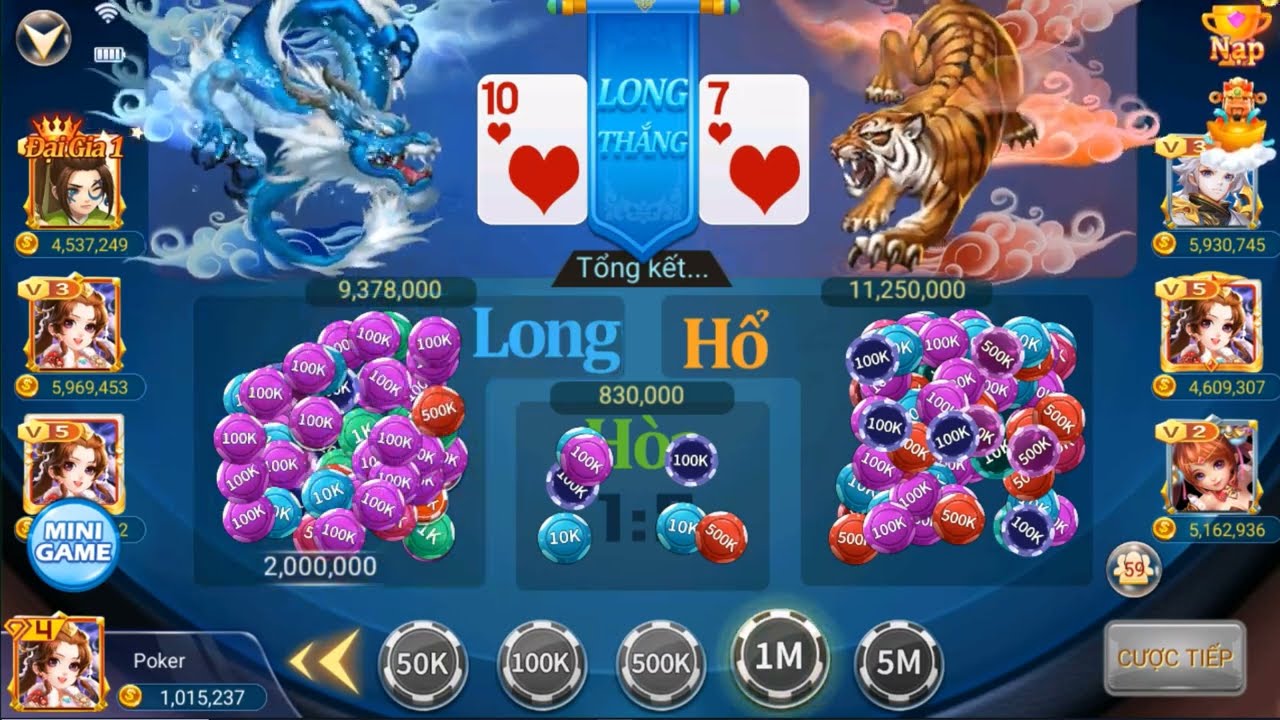 Hướng Dẫn Chơi Game Bài Long Hổ Cho Người Mới SHBET